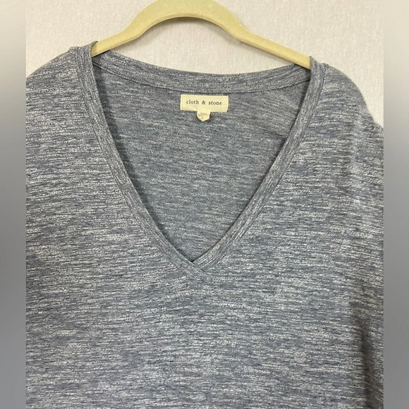 Cloth & Stone Anthropologie Melange T  shirt maxi dress Sz L - Picture 8 of 15